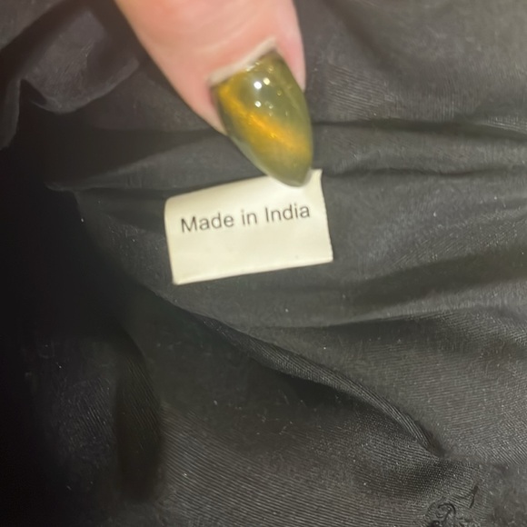 Suede fringe leather hobo bag - Picture 8 of 14